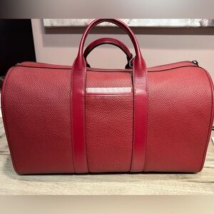 Coach “Dark Ruby Luxe” Gotham Duffle 45 New